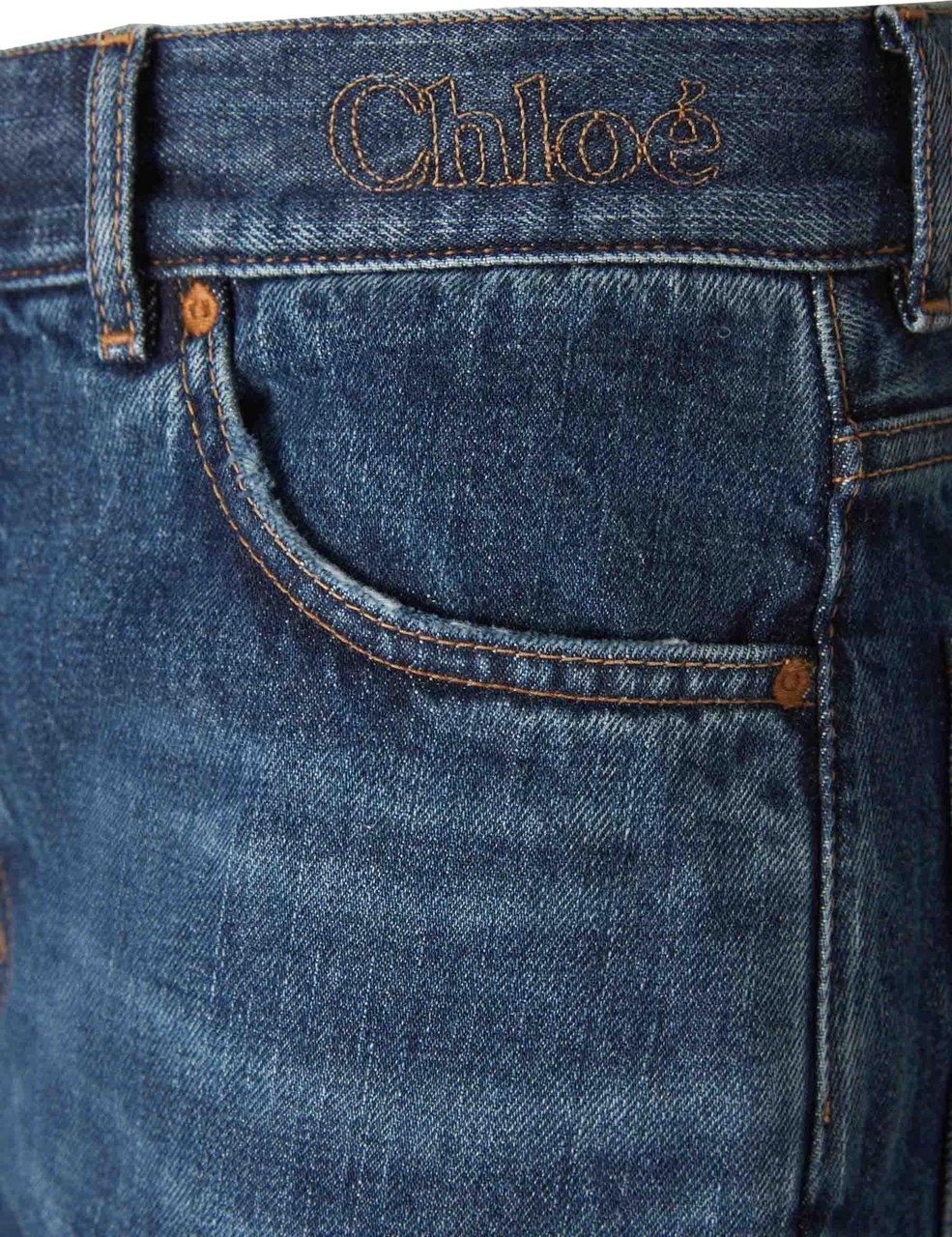 Chloé Semeru Vintage Logo Jeans Blauw