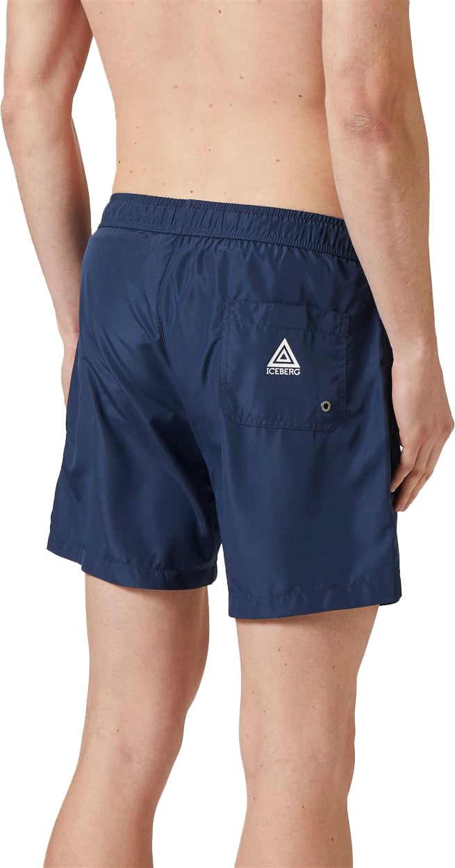 Iceberg Swim trunks with logo Blauw