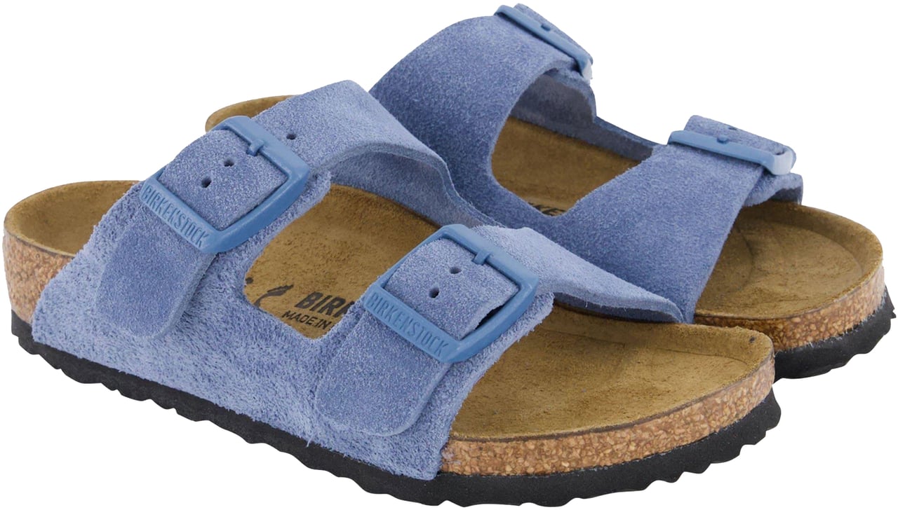 Birkenstock Birkenstock Kinder Unisex Slippers Arizona Blauw Blauw