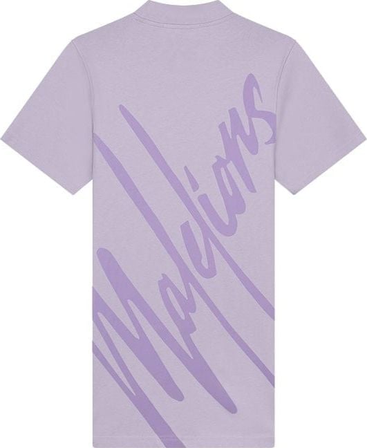 Malelions Malelions Women Firma T-Shirt Dress - Lilac Paars