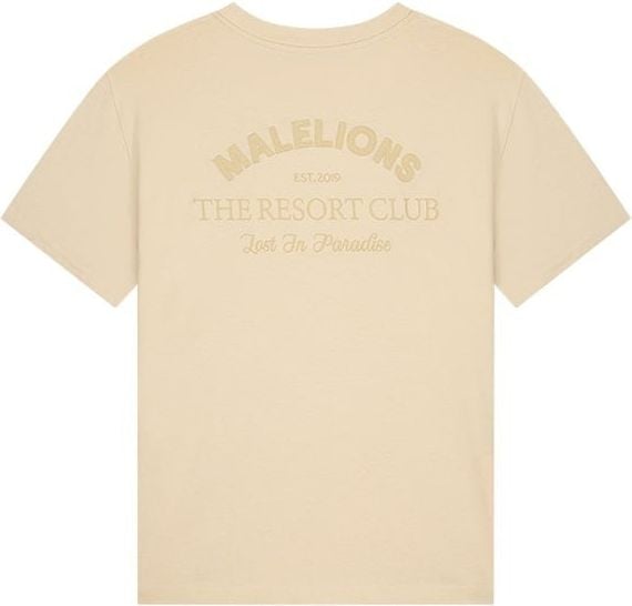 Malelions Malelions Women Paradise T-Shirt - Beige Beige