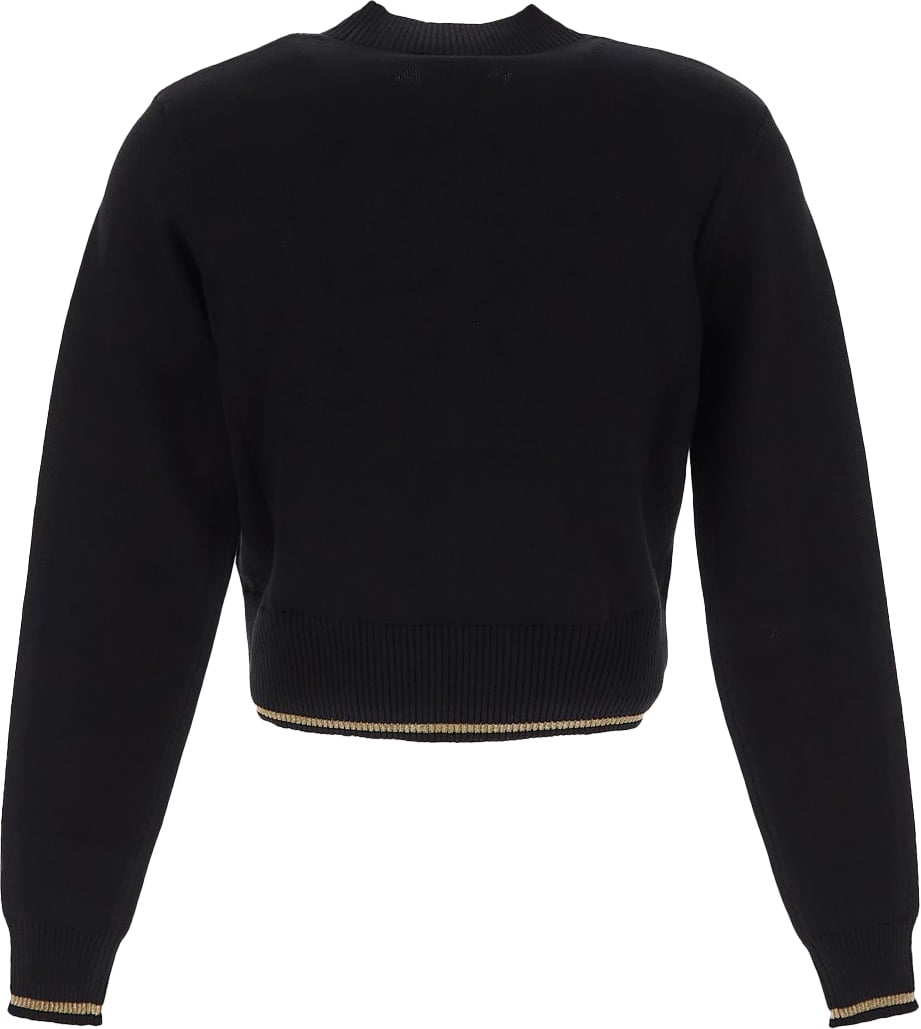 Versace Jeans Couture Logo Knit Zwart