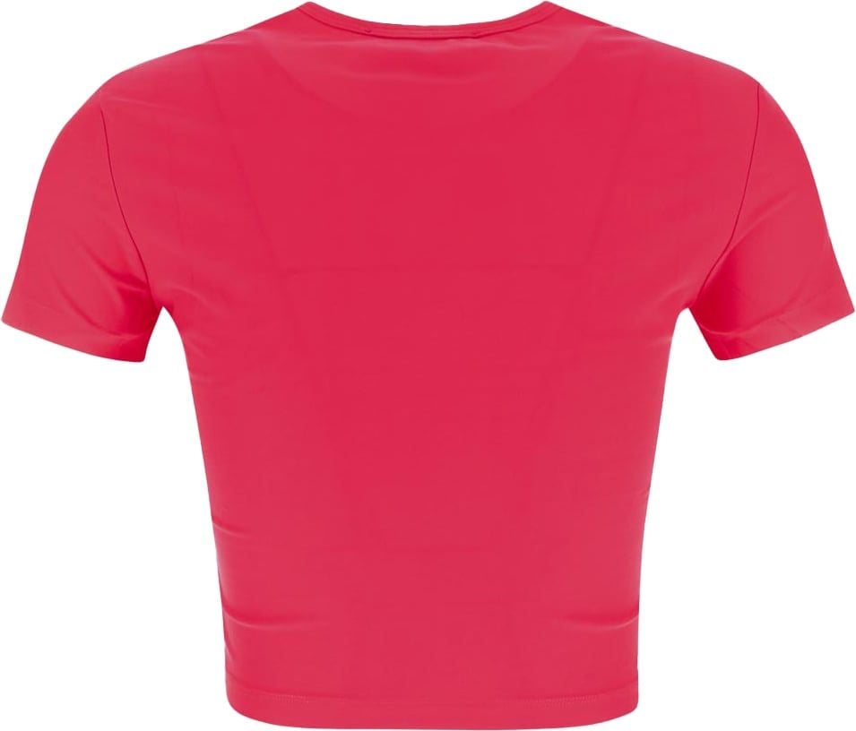 Versace Jeans Couture Cropped T-Shirt Roze