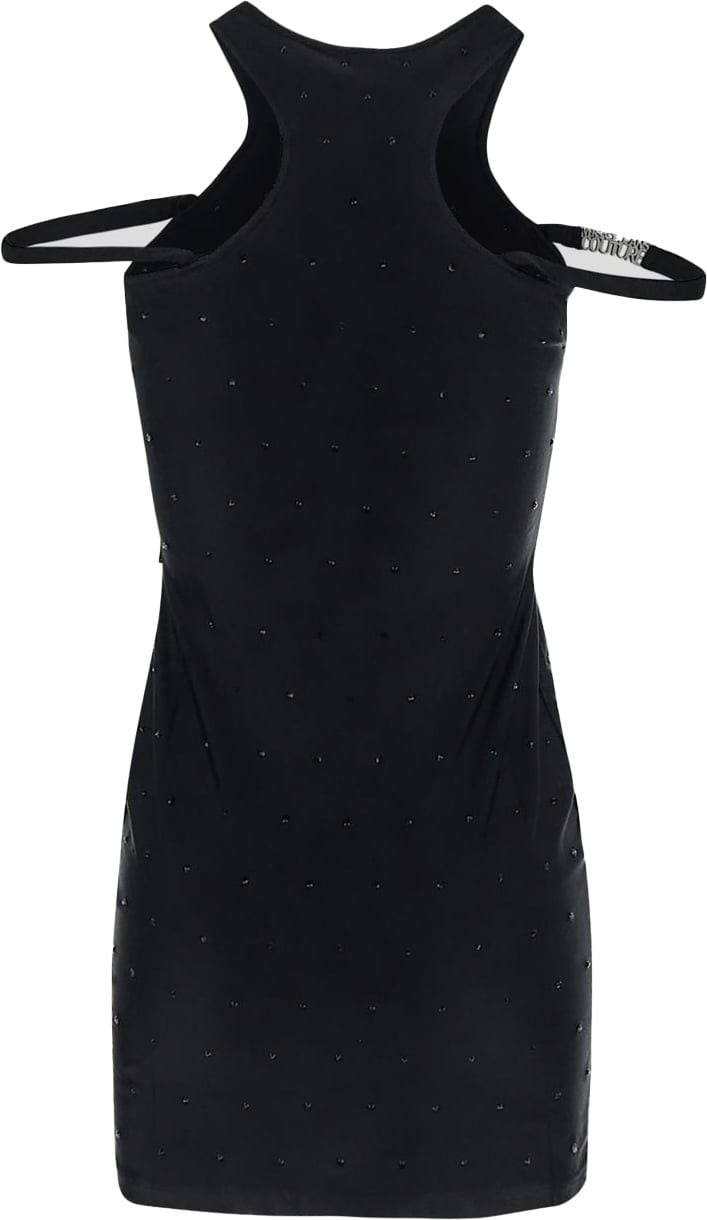 Versace Jeans Couture Crystal Dress Zwart