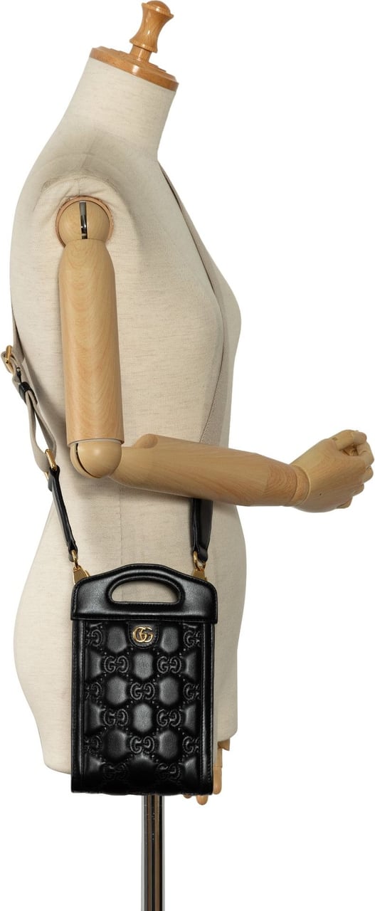 Gucci GG Matelasse Mini Bag Zwart