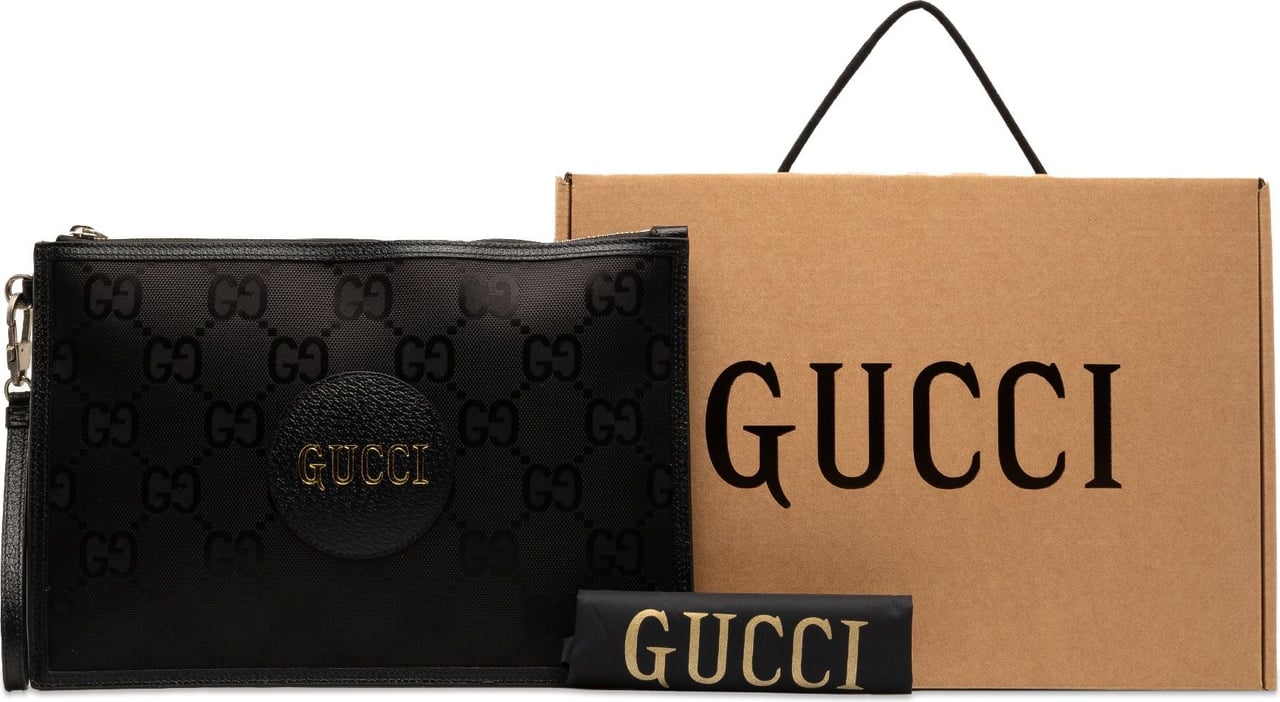 Gucci GG Nylon Off The Grid Pouch Zwart