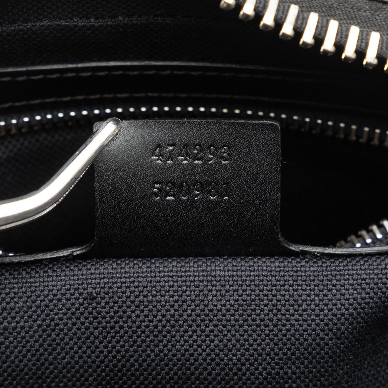Gucci GG Supreme Web Belt Bag Zwart
