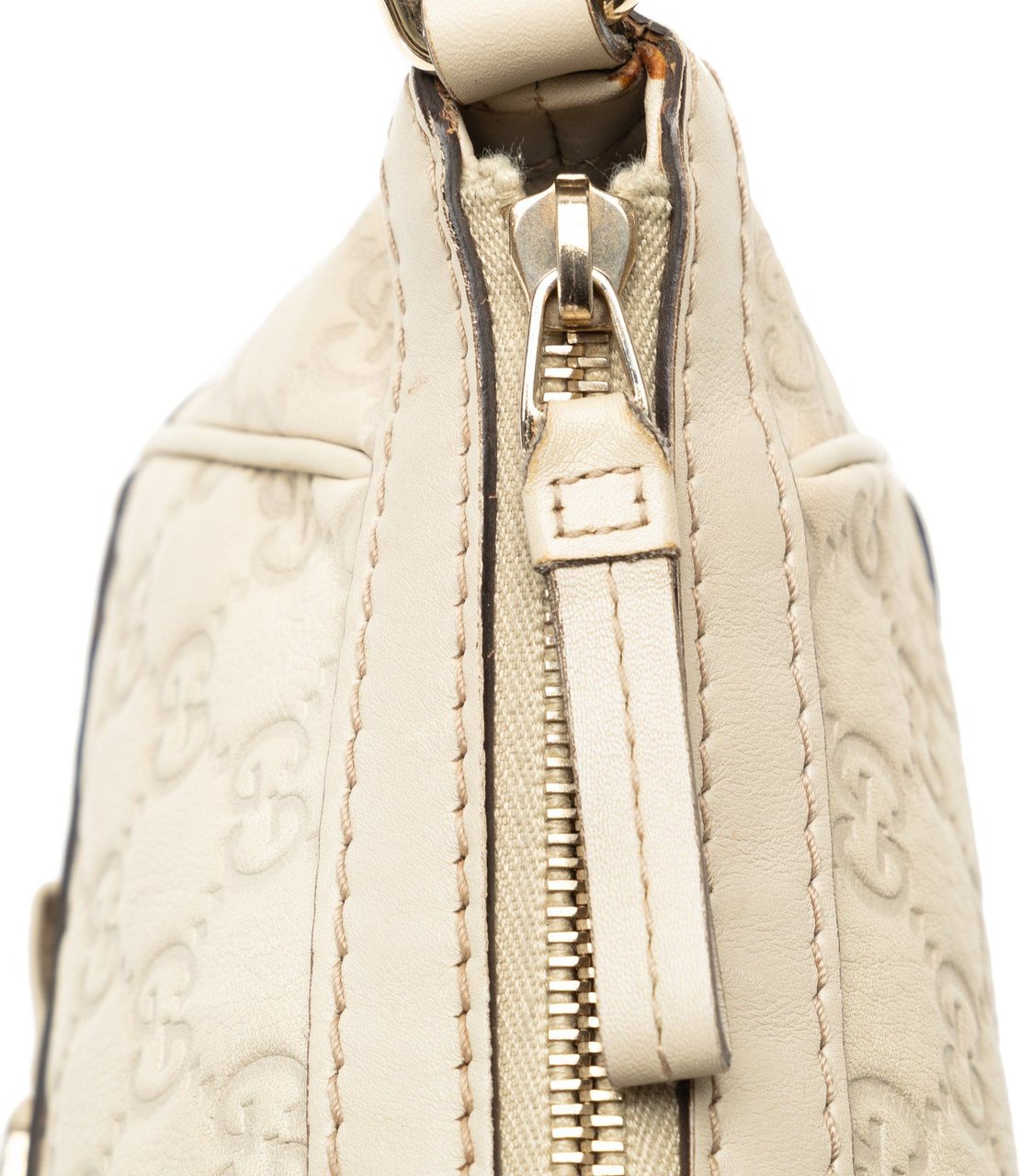 Gucci Guccissima Mayfair Shoulder Bag Wit