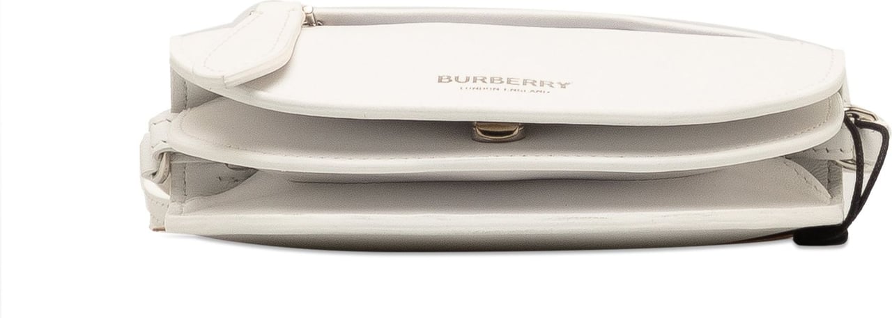 Burberry Mini Leather Olympia Crossbody Bag Wit