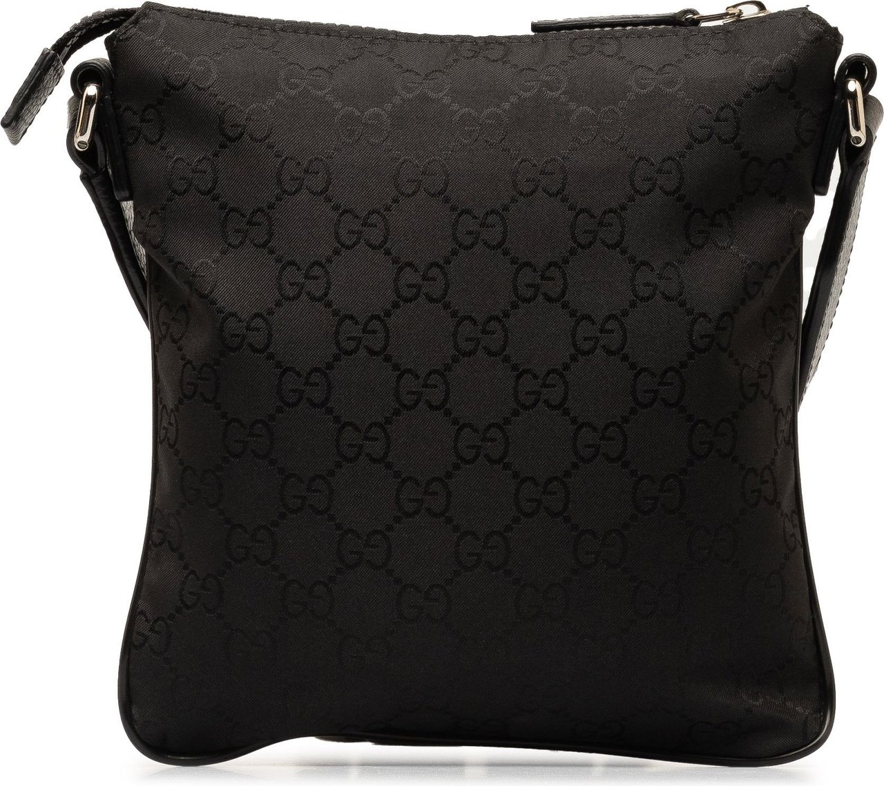 Gucci GG Nylon Crossbody Bag Zwart