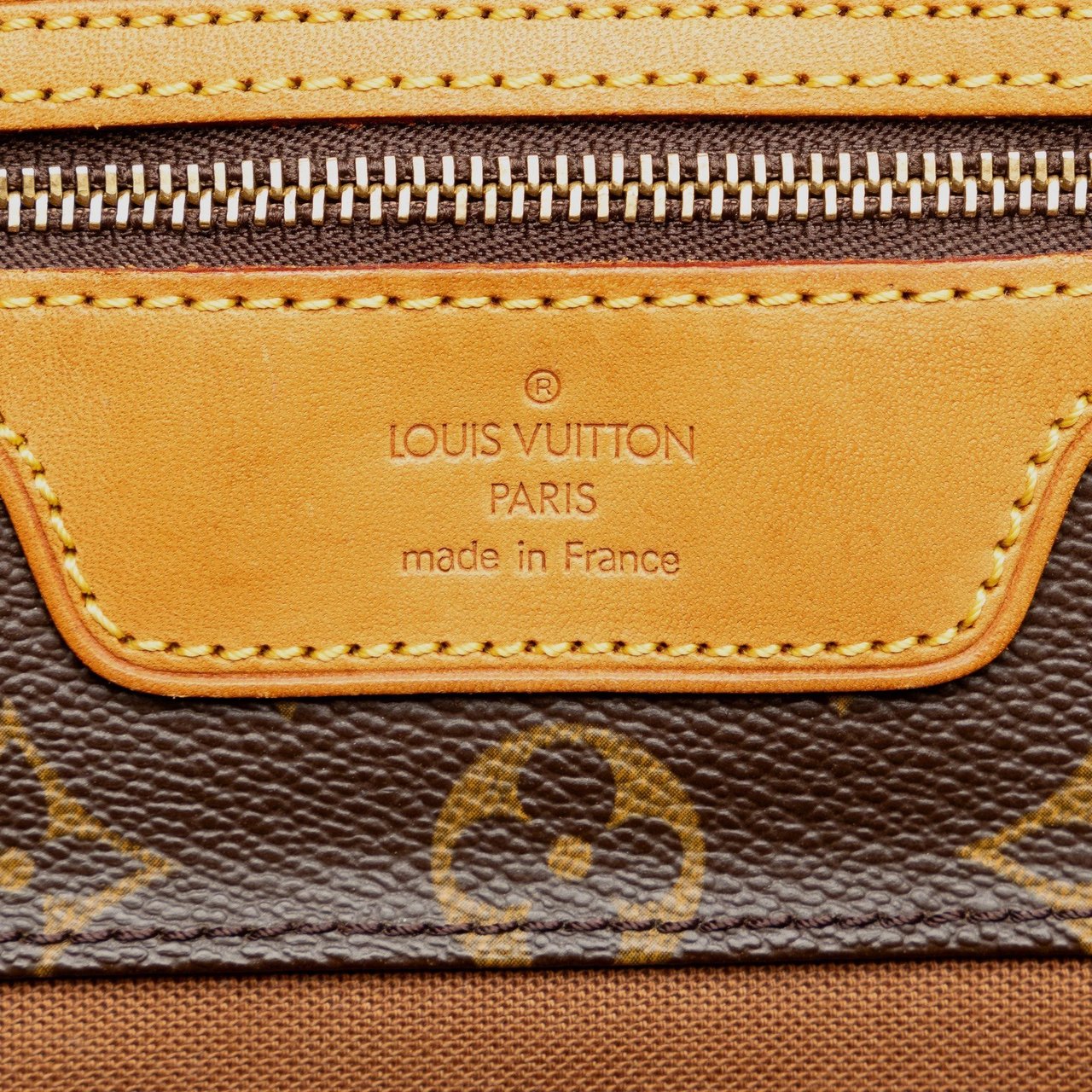 Louis Vuitton Monogram Sac Shopping Bruin