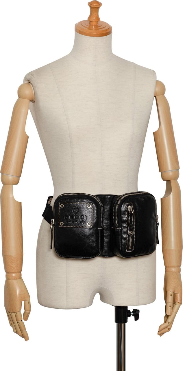 Gucci Hysteria Belt Bag Zwart