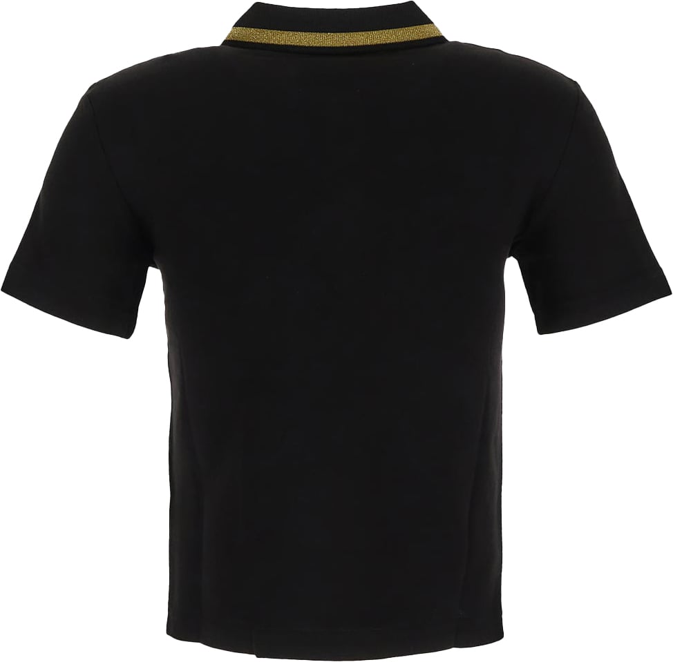 Versace Jeans Couture Versace Jeans Couture T-shirts And Polos Black Zwart