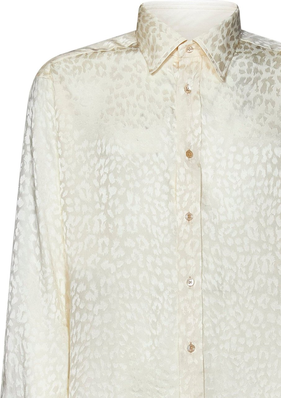 Tom Ford Tom Ford Shirts Ivory Wit