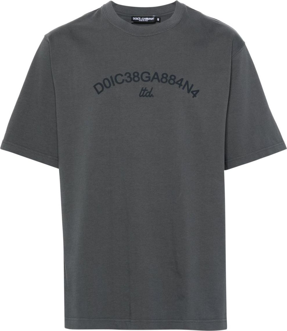 Dolce & Gabbana Cotton T-shirt Grijs