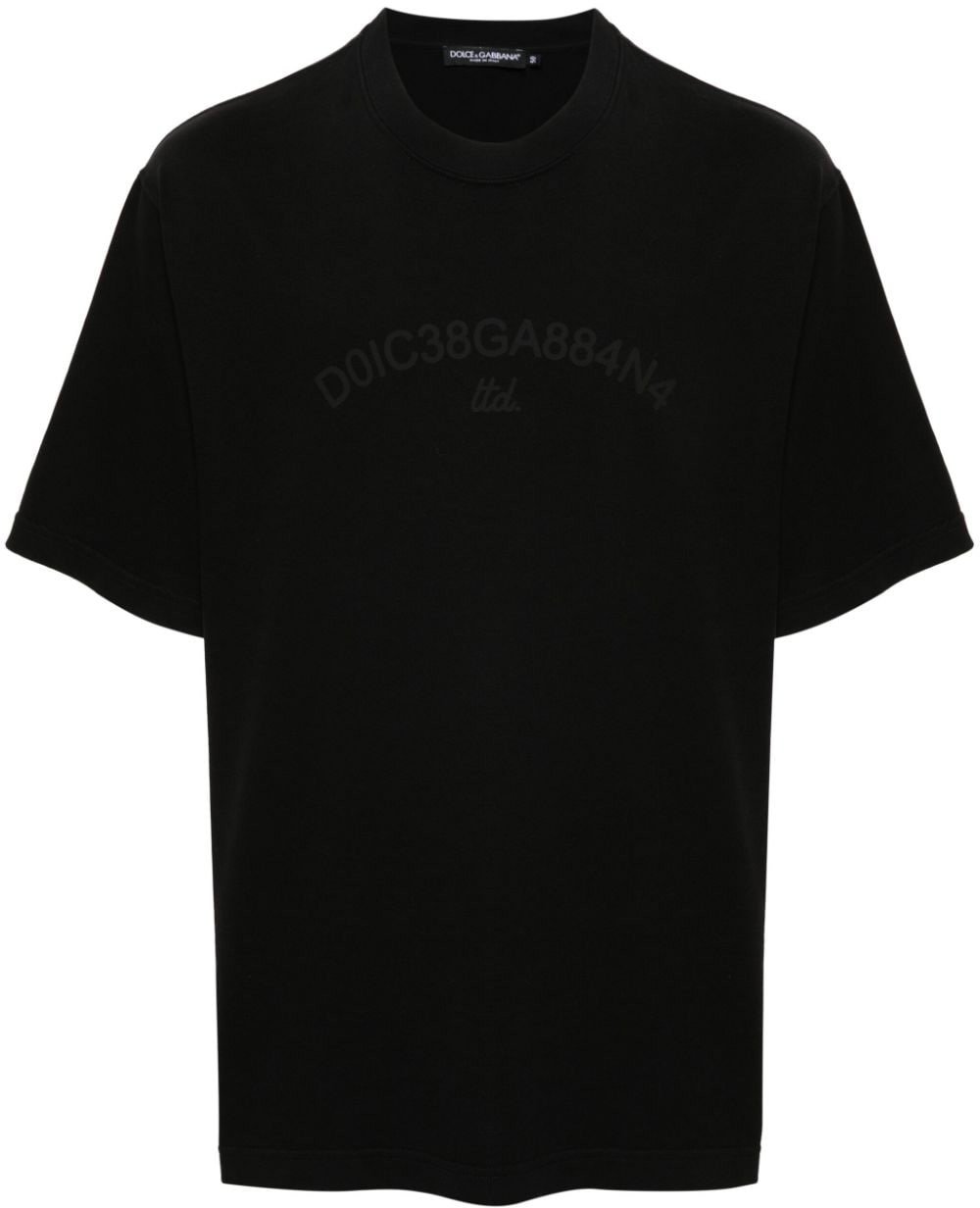Dolce & Gabbana Logo T-Shirt Zwart
