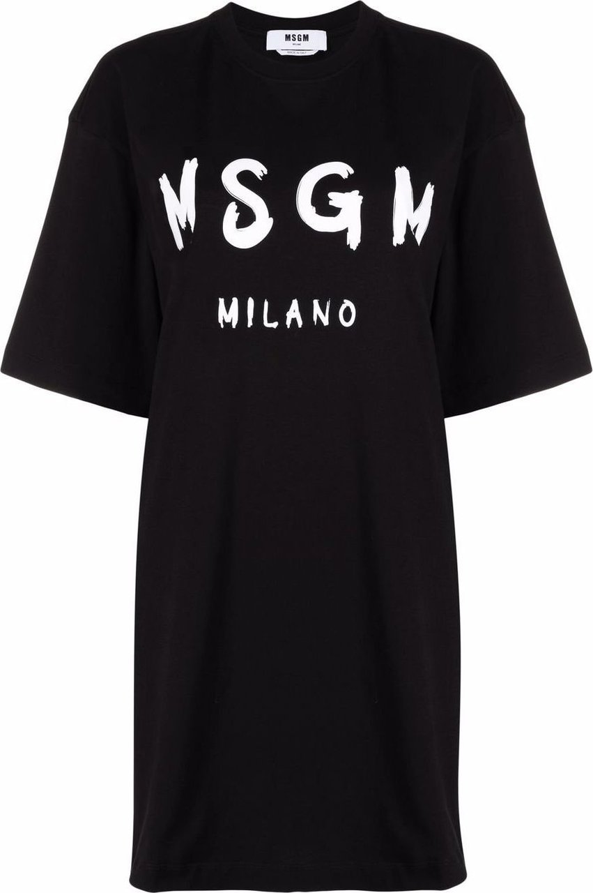 MSGM MSGM T-shirts and Polos Black Zwart
