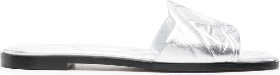 Alexander McQueen Sandals Silver Zilver