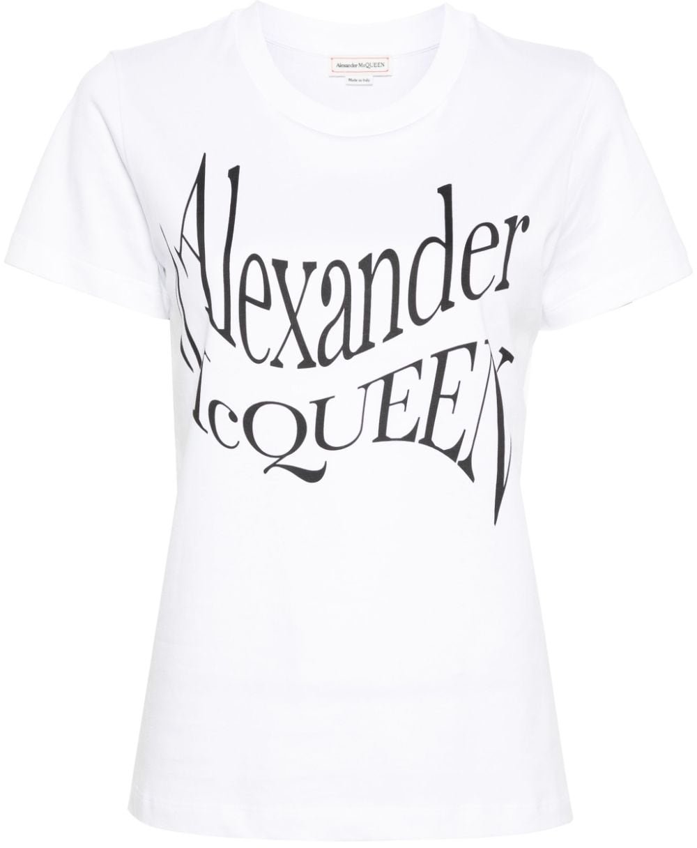 Alexander McQueen Alexander McQueen T-shirts and Polos White Wit