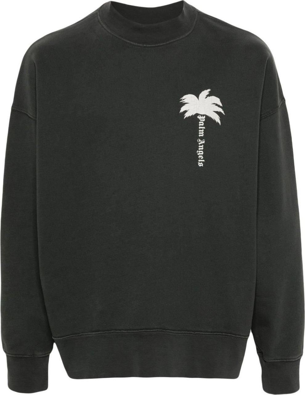 Palm Angels Logo Cotton Sweatshirt Divers