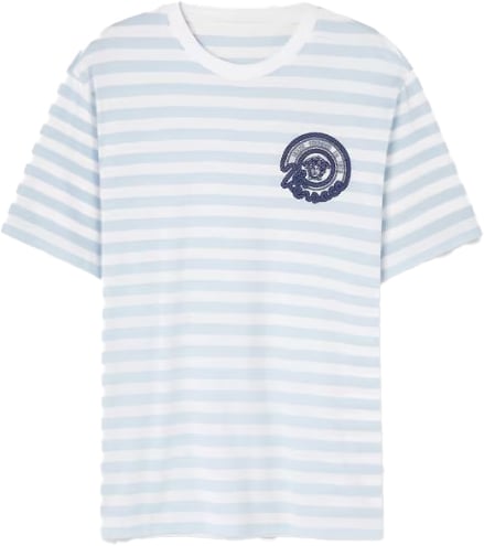 Versace Versace T-shirts and Polos Blauw