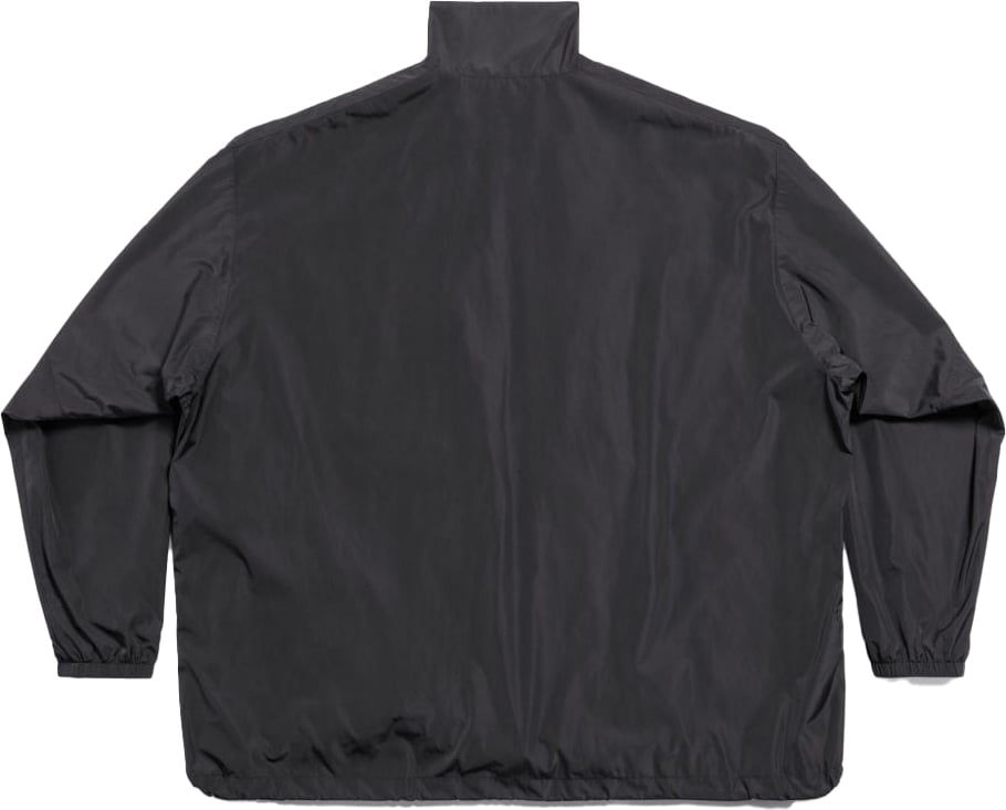 Balenciaga Heren Logo Zip-Up Jacket Zwart Zwart