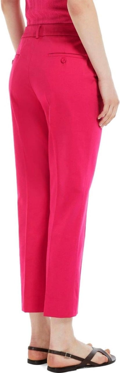 Max Mara Max Mara Weekend Gineceo Fuchsia Trousers Pink Roze