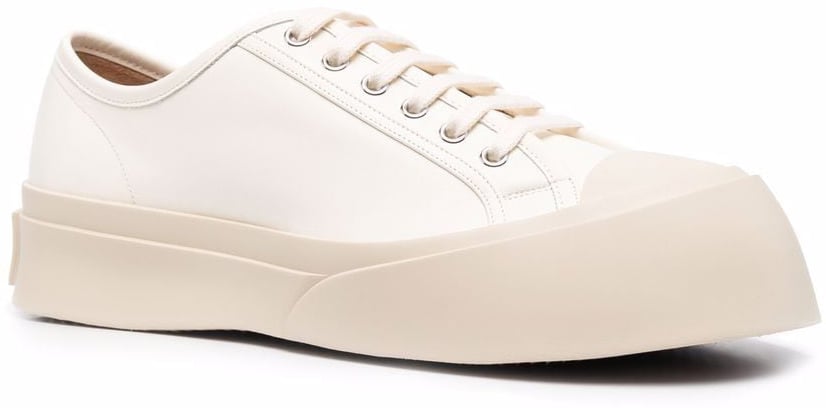 Marni Marni White nappa leather Pablo sneakers Wit