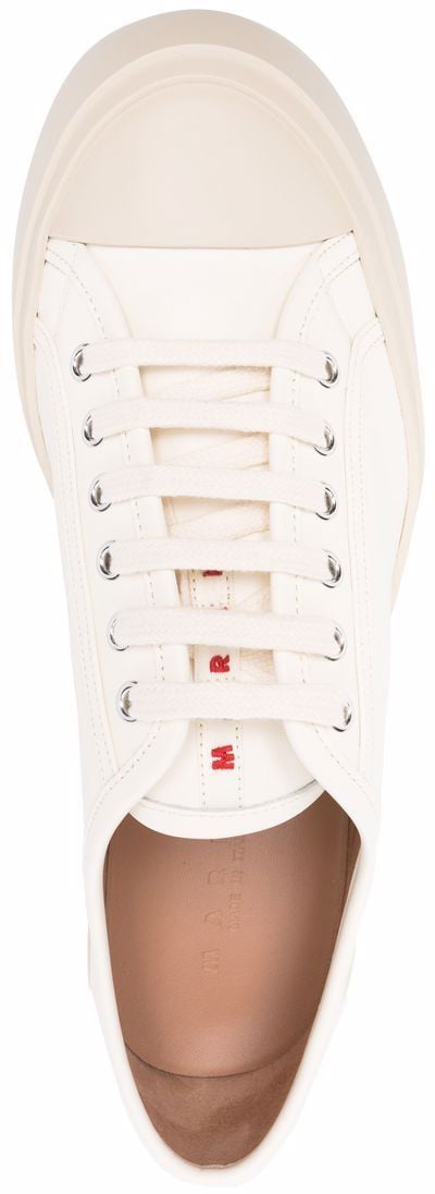 Marni Marni White nappa leather Pablo sneakers Wit