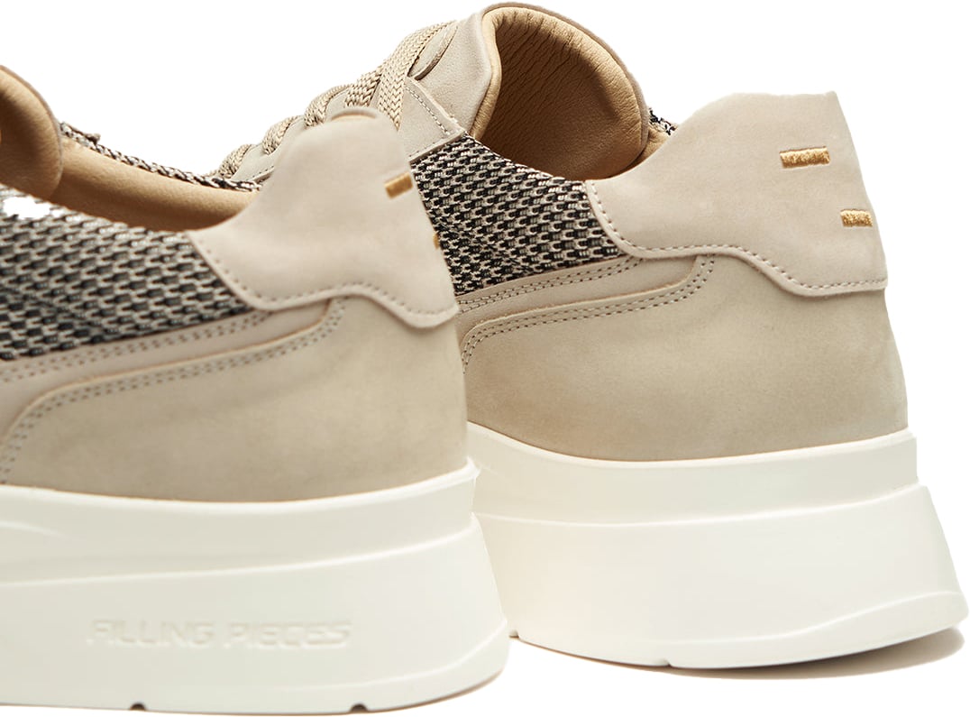 Filling Pieces Jet Runner Mesh Beige Beige