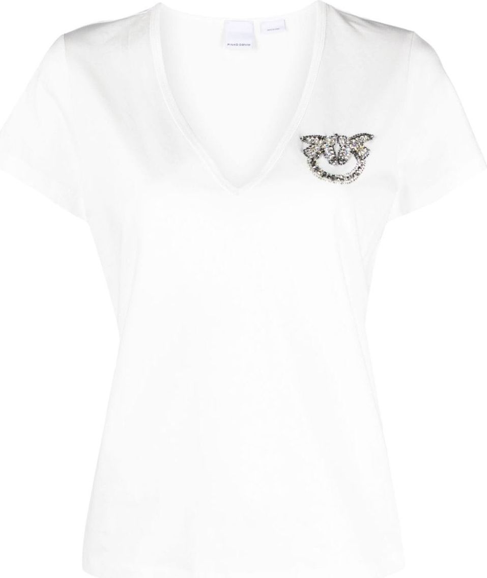 Pinko T-shirts And Polos White Wit
