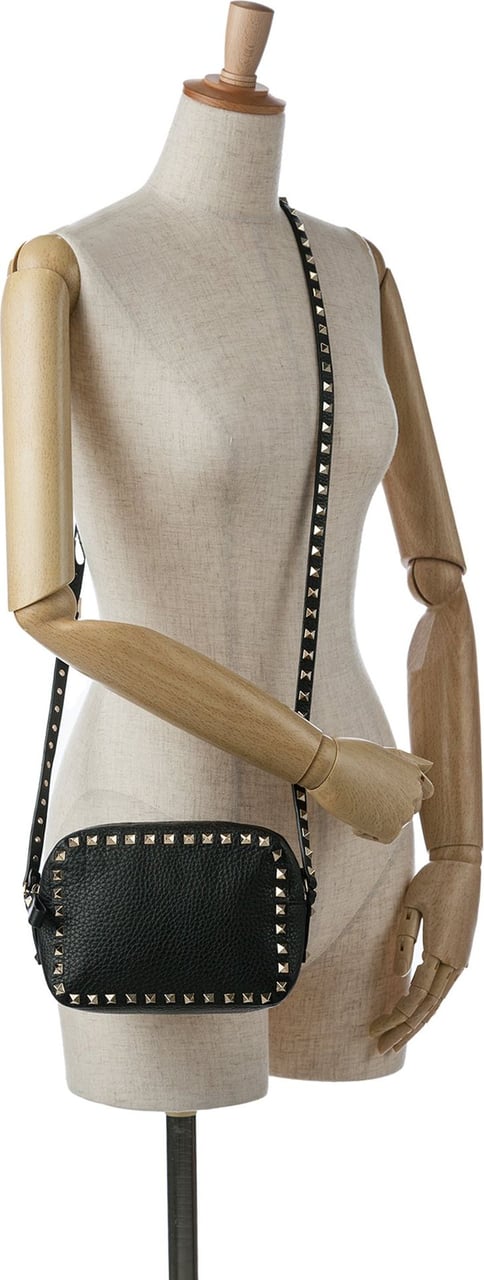Valentino Rockstud Crossbody Bag Zwart