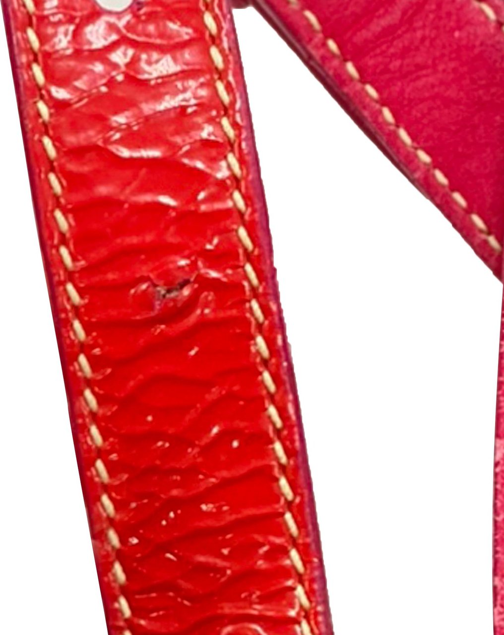 Prada Vernice Trimmed Tessuto Flap Crossbody Roze
