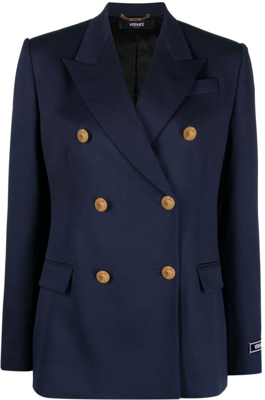 Versace Giacca Informale Blauw