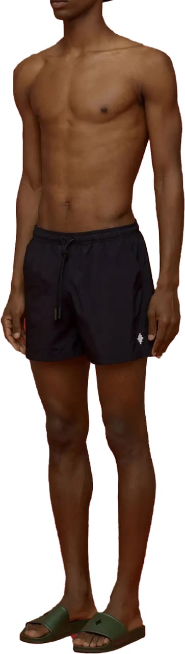 Marcelo Burlon Cross Swimming Short Zwart