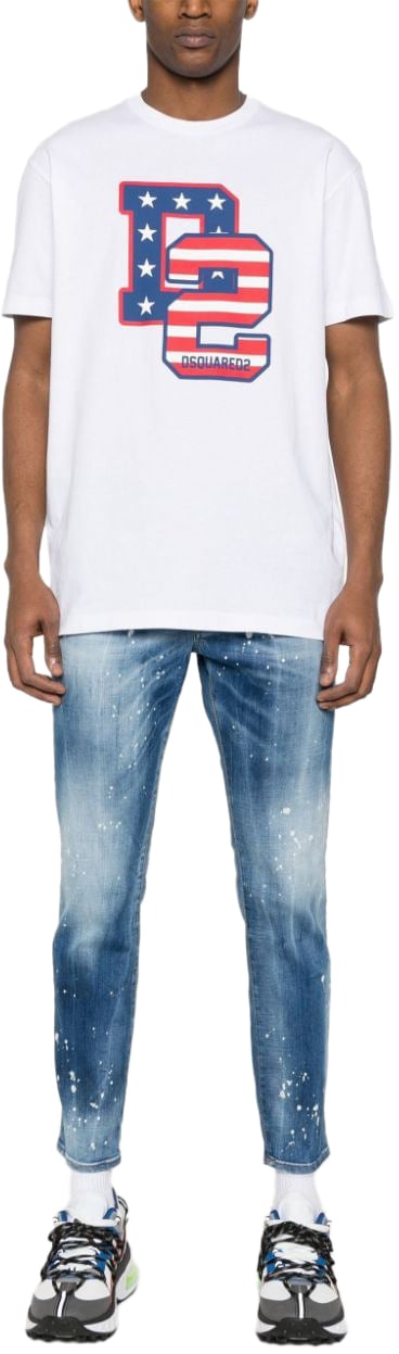 Dsquared2 T-shirts White Wit