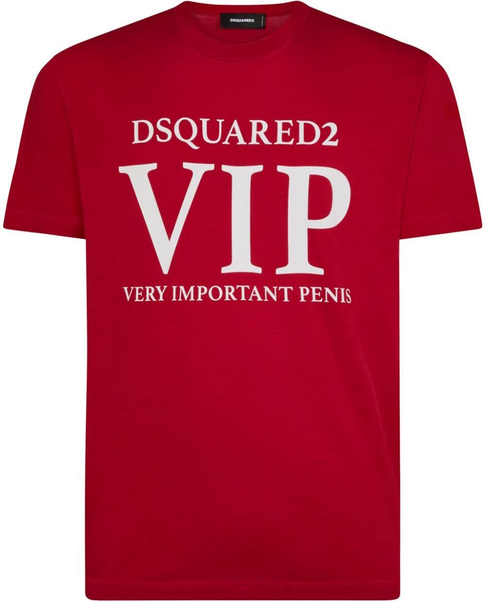 Dsquared2 T-shirts and Polos Red Red Rood