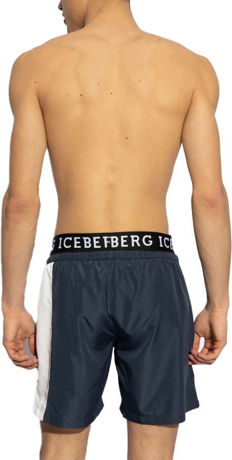 Iceberg Swim Short Blauw