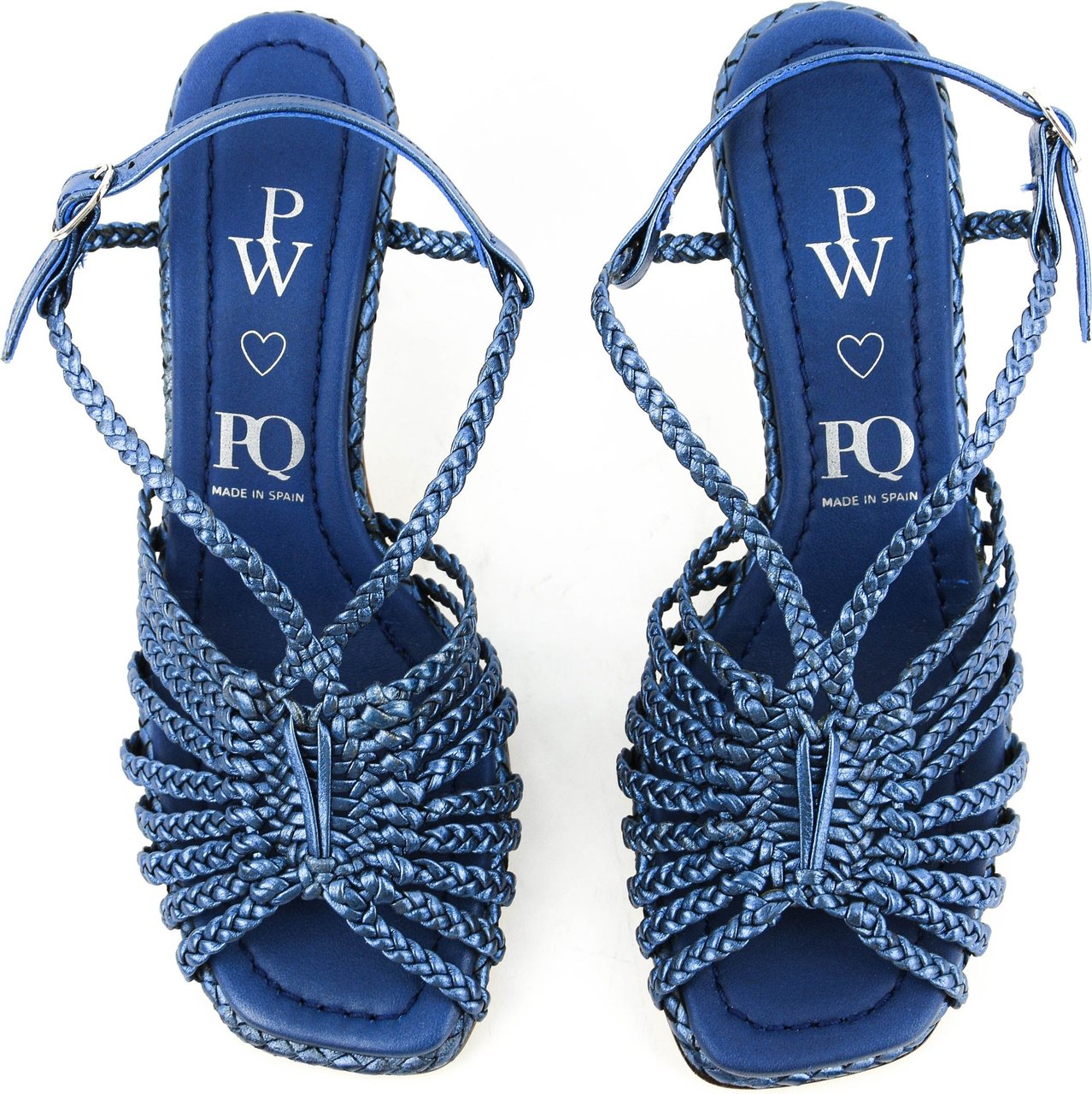Paul Warmer Maryline Woven Sandal B Blauw
