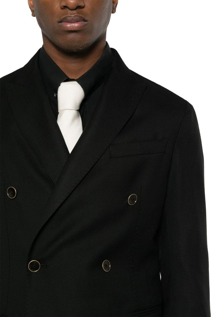 Emporio Armani Jackets Black Zwart