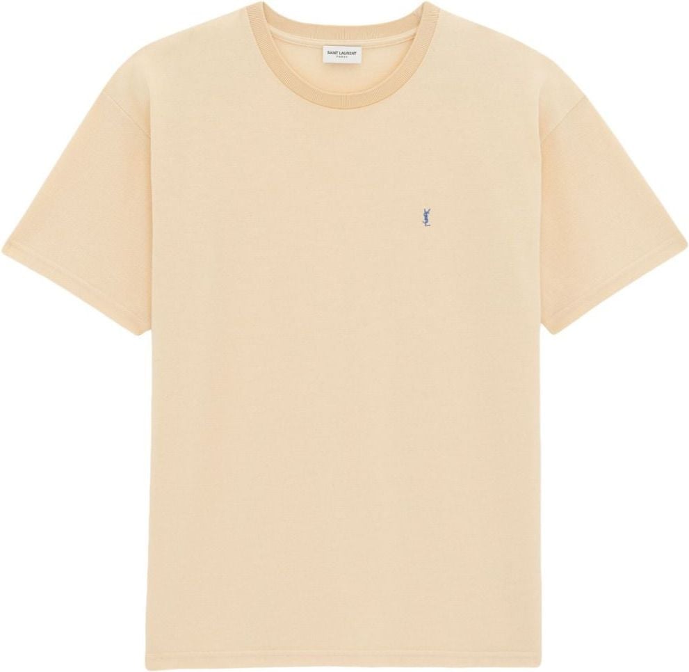 Saint Laurent T-shirts And Polos Yellow Geel