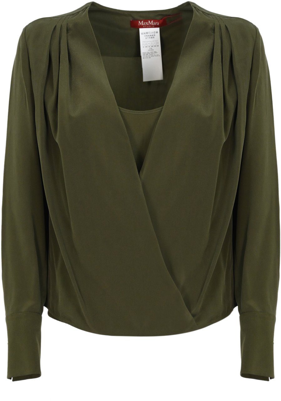 Max Mara Shirts Khaki Bruin