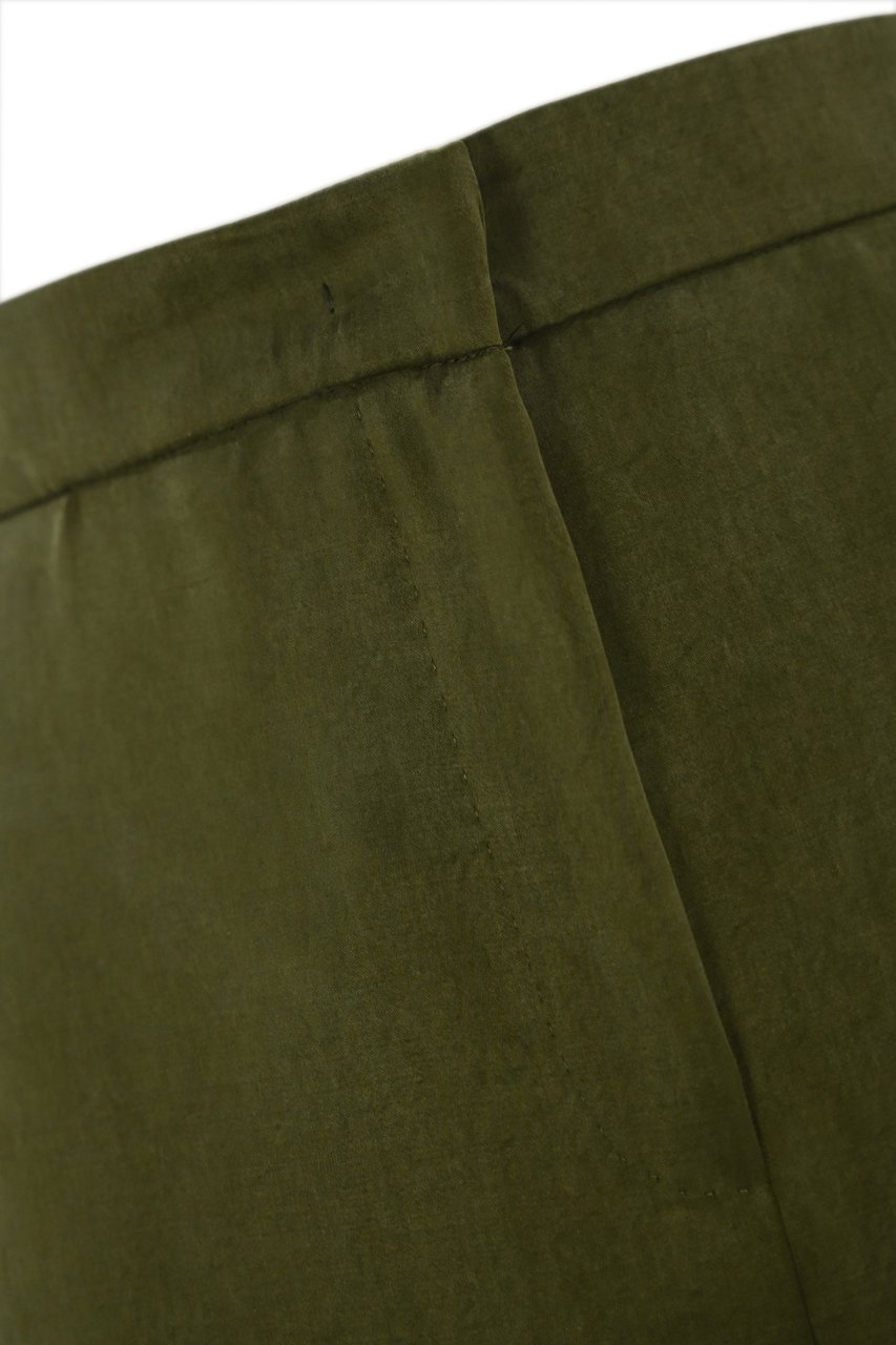 Max Mara Trousers Khaki Bruin