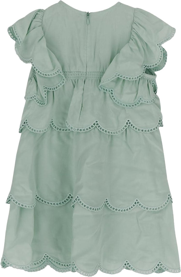 Stella McCartney Woven Dress Groen