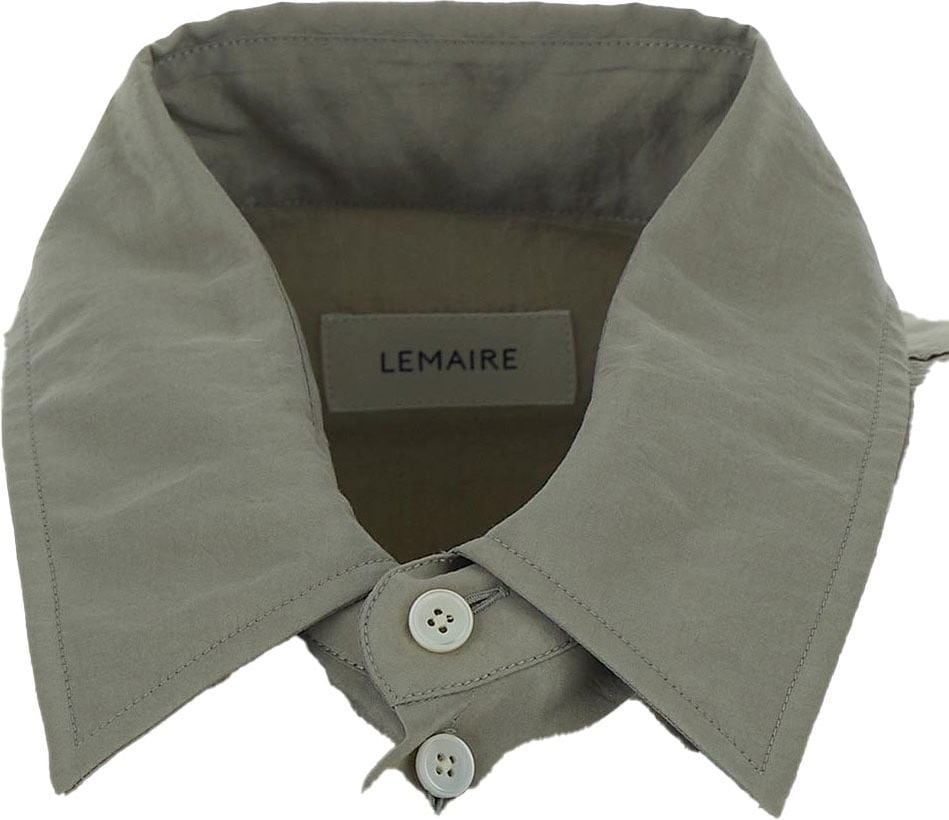 Lemaire Silk Shirt Grijs