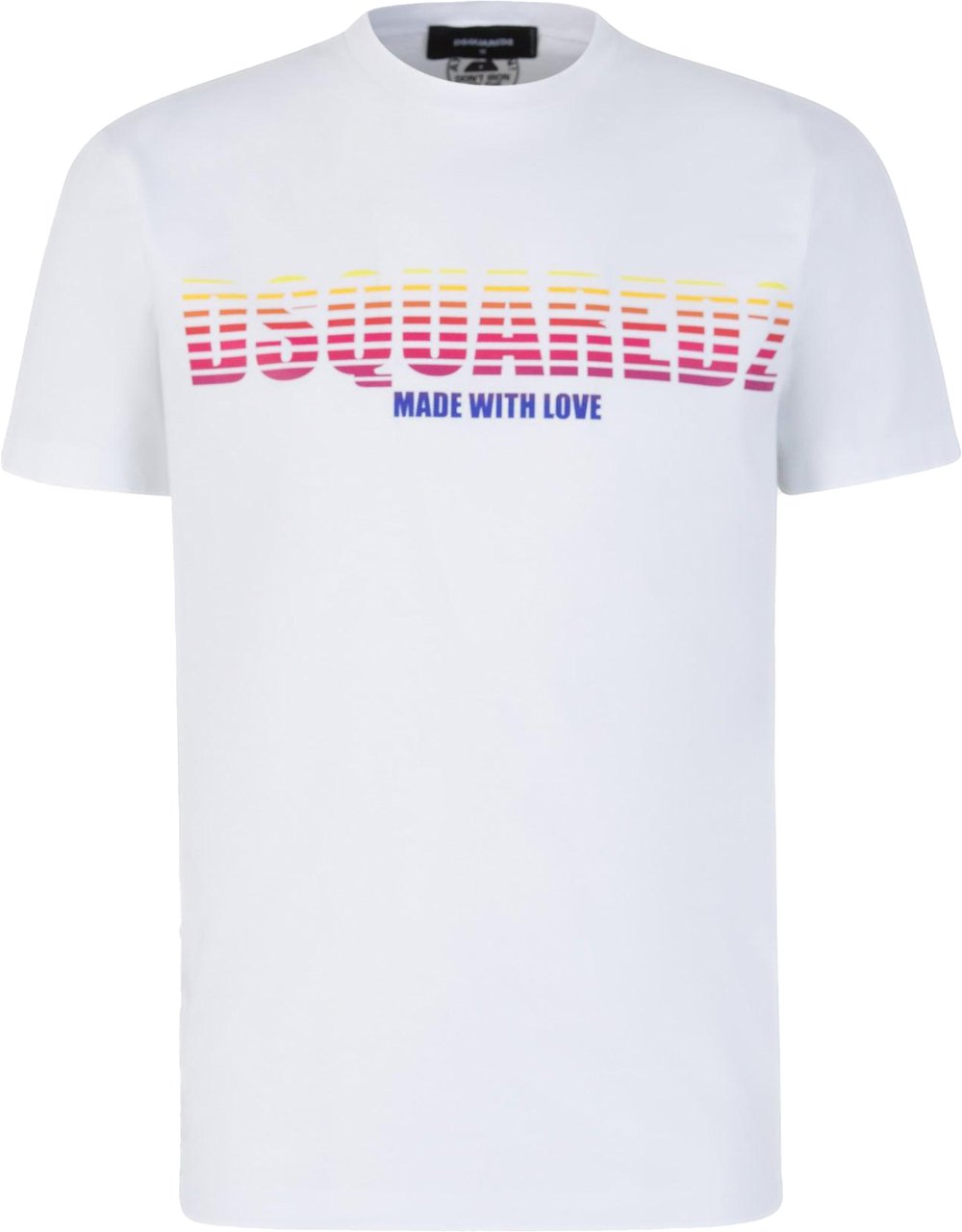 Dsquared2 t-shirt white Wit