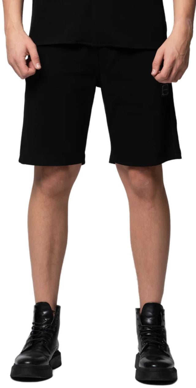 My Brand MB ESSENTIAL PIQUE BLACK SHORT | BLACK Zwart