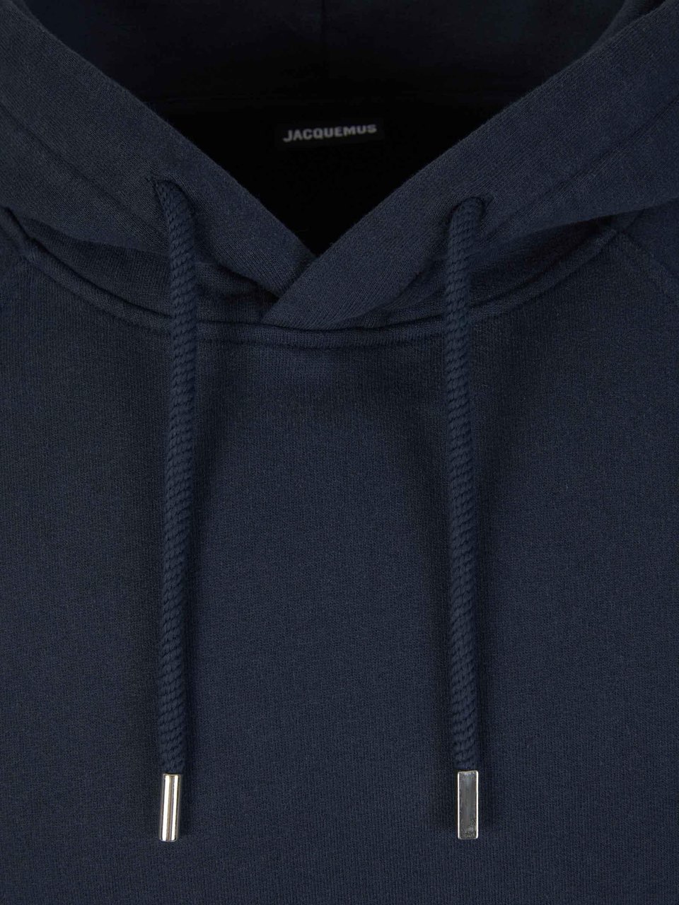 Jacquemus Cotton Hood Sweatshirt Blauw