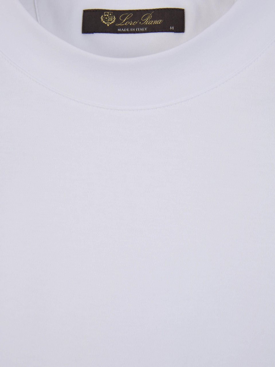 Loro Piana Plain Cotton T-shirt Wit