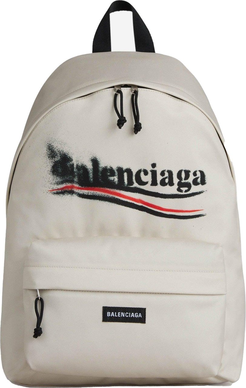 Balenciaga Cotton Logo Backpack Divers